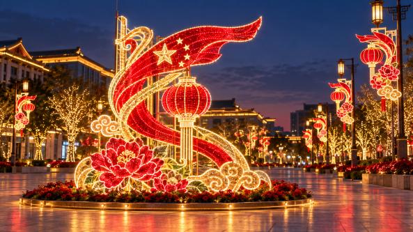 National Day Decorative Lighting Ideas Inspired by China's National Day