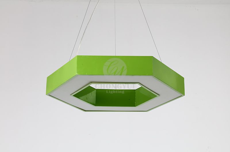 LED Hexagon Suspension Light