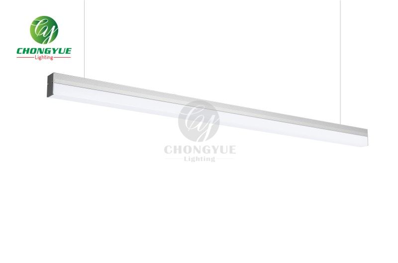 three side lumination led linear light fixture