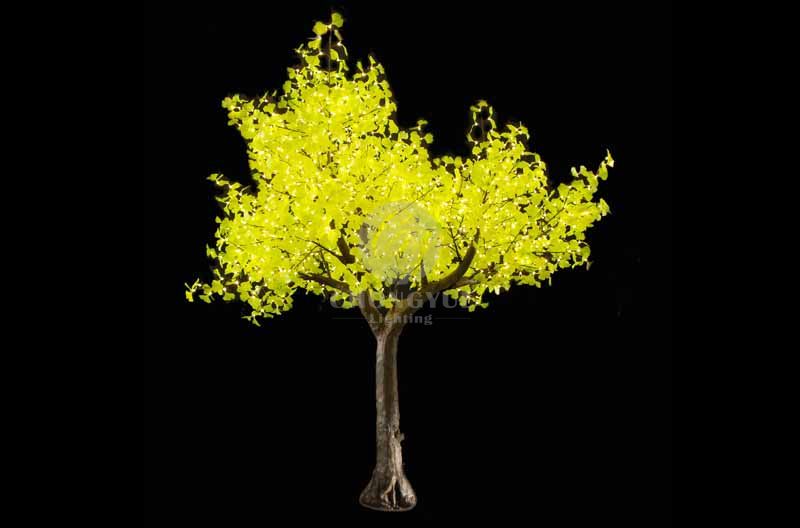 LED Artificial Ginkgo Tree