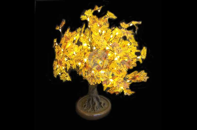 LED Artificial Maple Tree