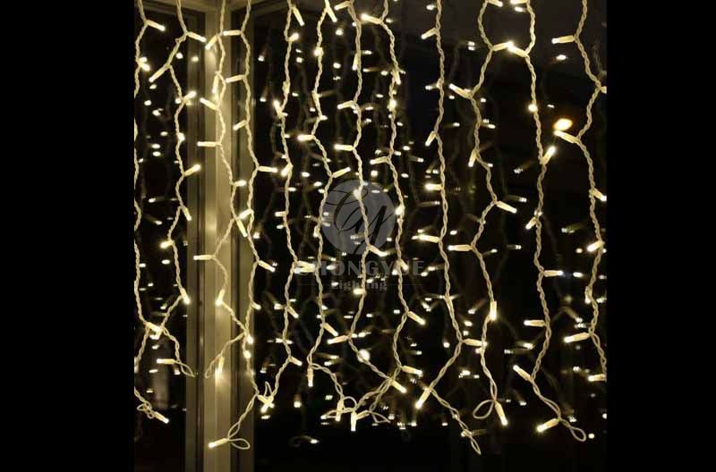 Rubber Cable Silicon Sealing LED Curtain Light